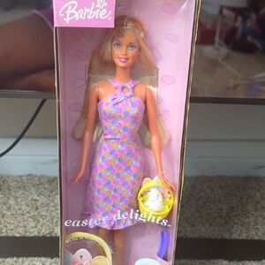 Barbie Easter Delights Doll with Pink and Yellow Dress